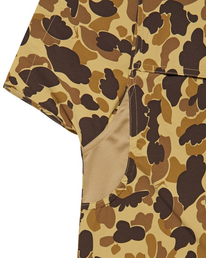 Ball and Buck Active+ Field Shirt, Short Sleeve - Original Camo