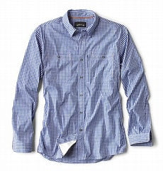 ORVIS MENS RIVER GUIDE SHIRT LS BLUE 2X