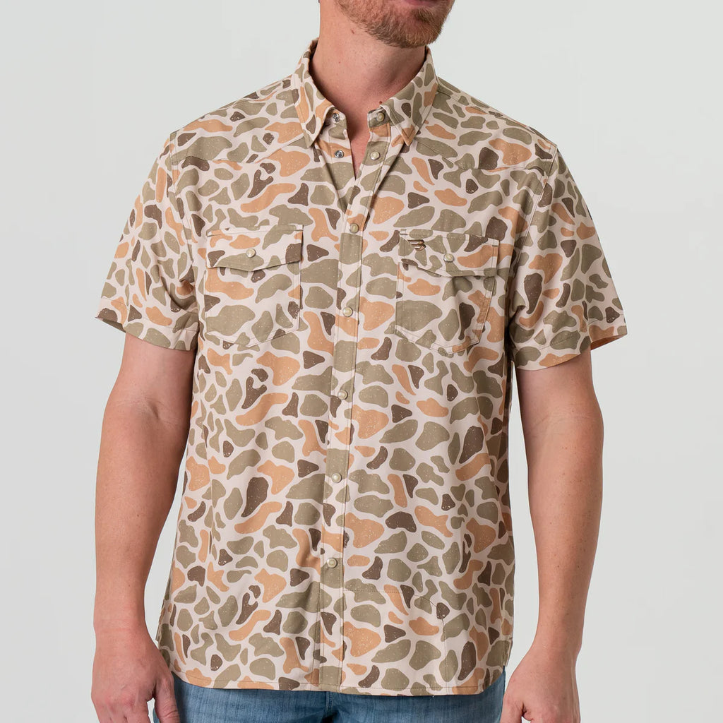 PERFORMANCE WESTERN SHIRT VENADO CAMO XL