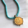 Desert Rider Beaded Necklace: 16 inch