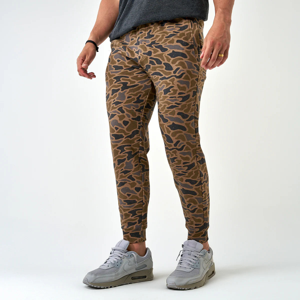 FLEECE JOGGER- GAUGE CAMO XL