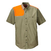 Mens Featherwt Shooting Shirt SS BlazeDusty Olive MD