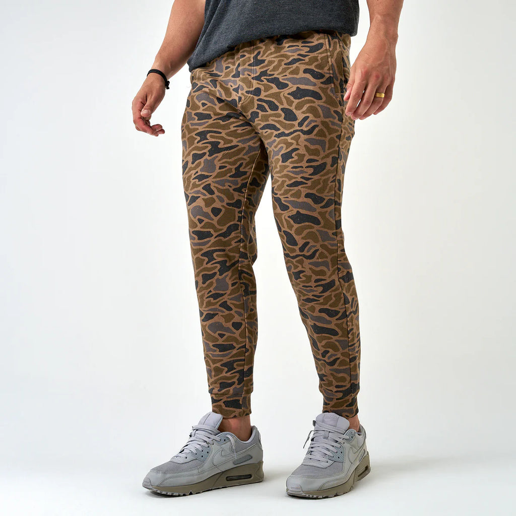 FLEECE JOGGER- GAUGE CAMO 2X