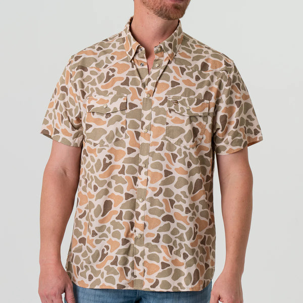 PERFORMANCE WESTERN SHIRT VENADO CAMO 2X