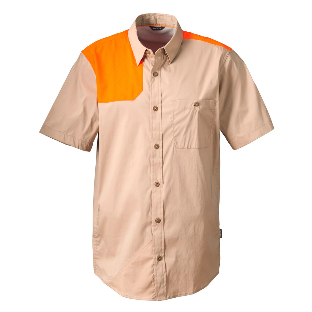 Mens Featherweight Shooting Shirt SS SandBlaze LG