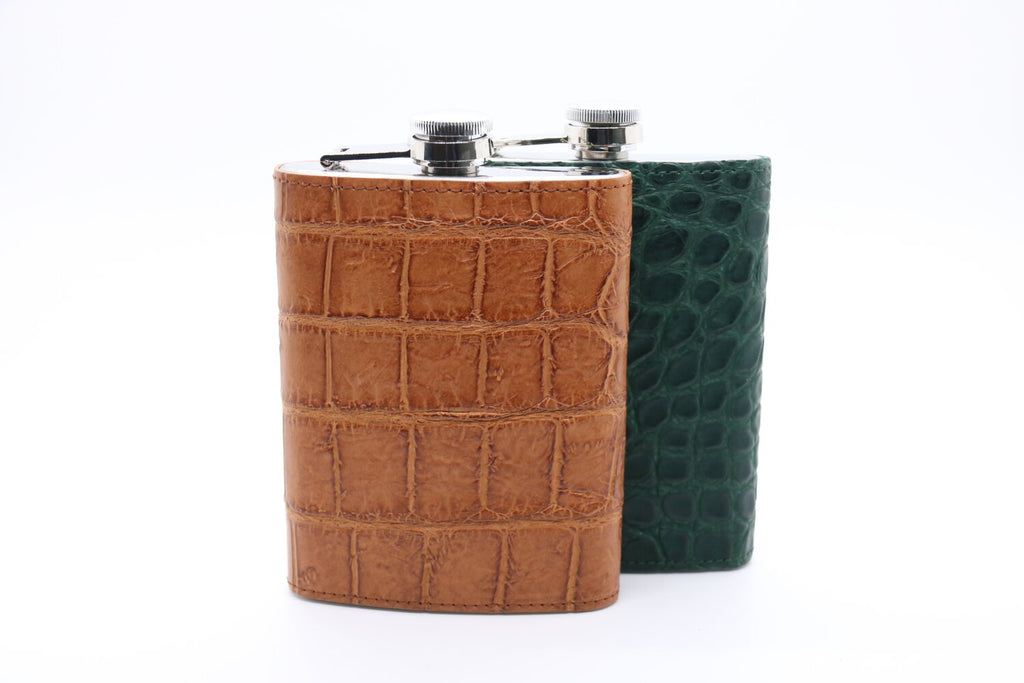 CHUMPF LEATHER FLASK
