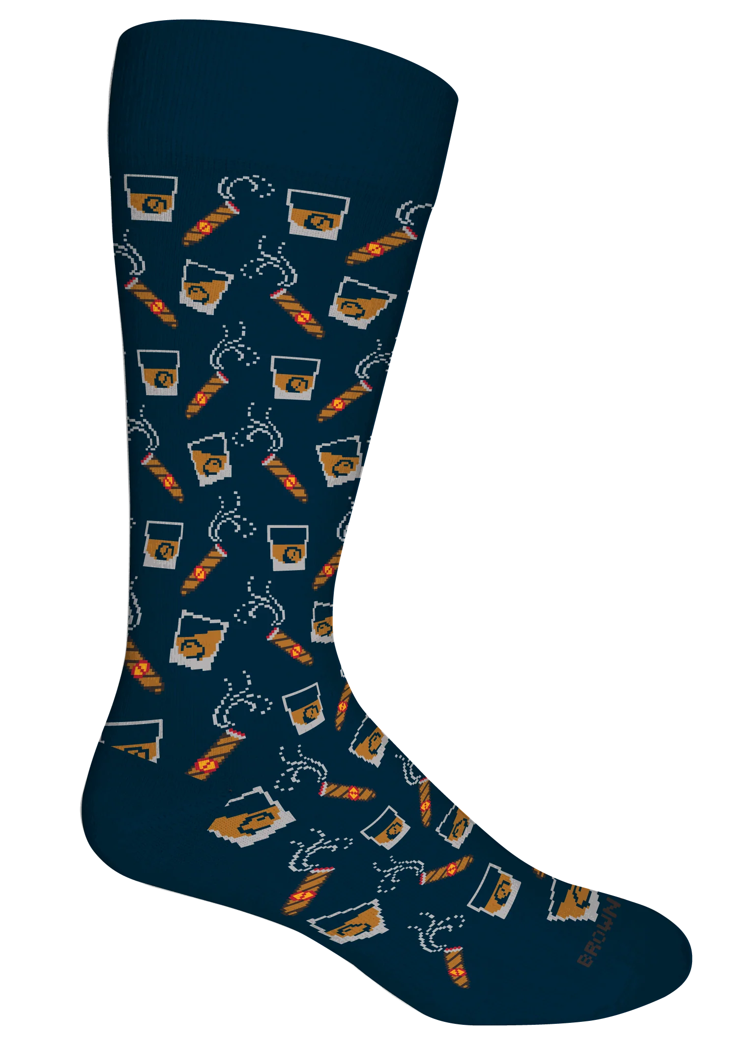 WILSON BROWN SOCKS