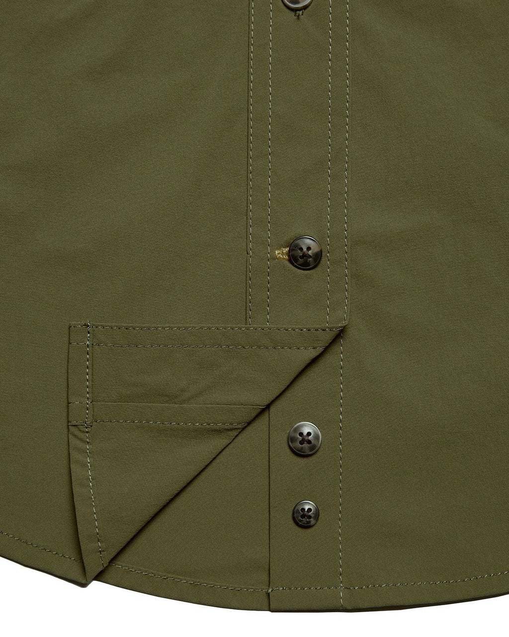 Ball and Buck- Active+ Joan Field Shirt in Olive