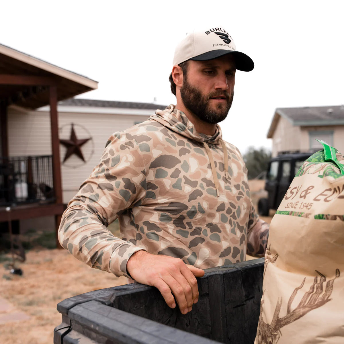 Burlebo- Performance Hoodie - Pintail Camo