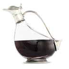 DUCK PEWTER WINE DECANTER