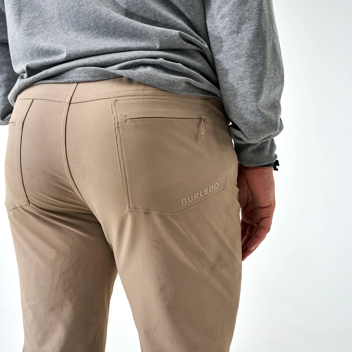 BURLEBO CHALLENGER PANTS- COBBLESTONE