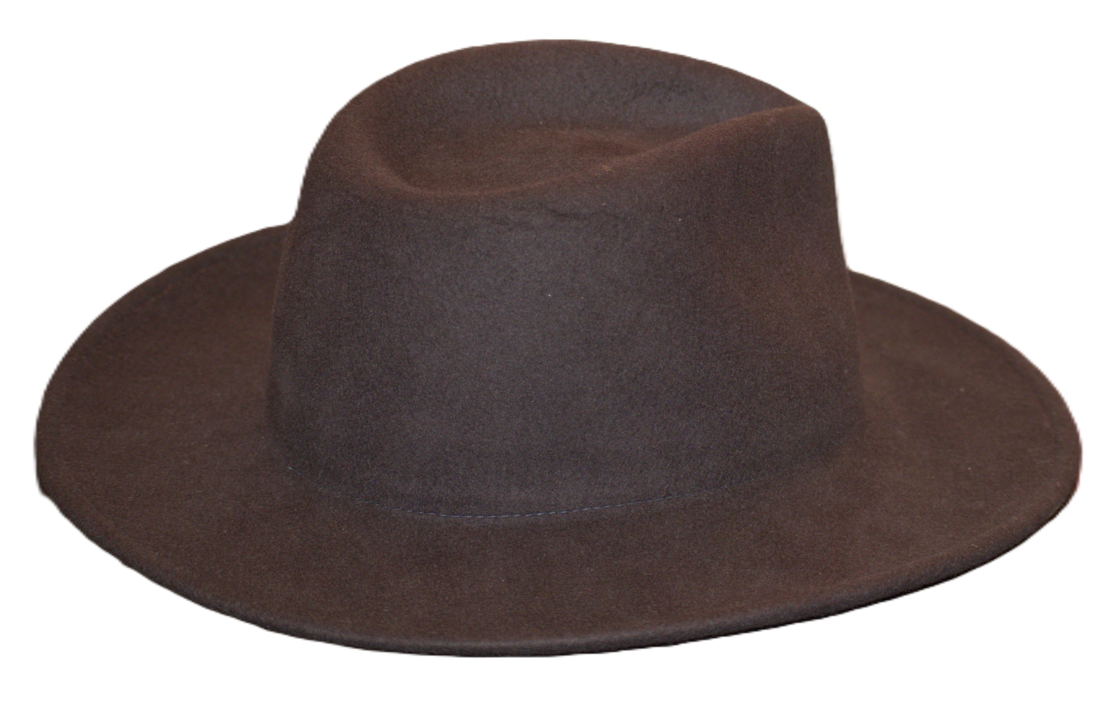 FlyWay-Brown Crushable Wool Hat