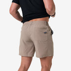 Burlebo Everyday Short - Cobblestone Khaki - Duck Hunt Pocket 5.5"