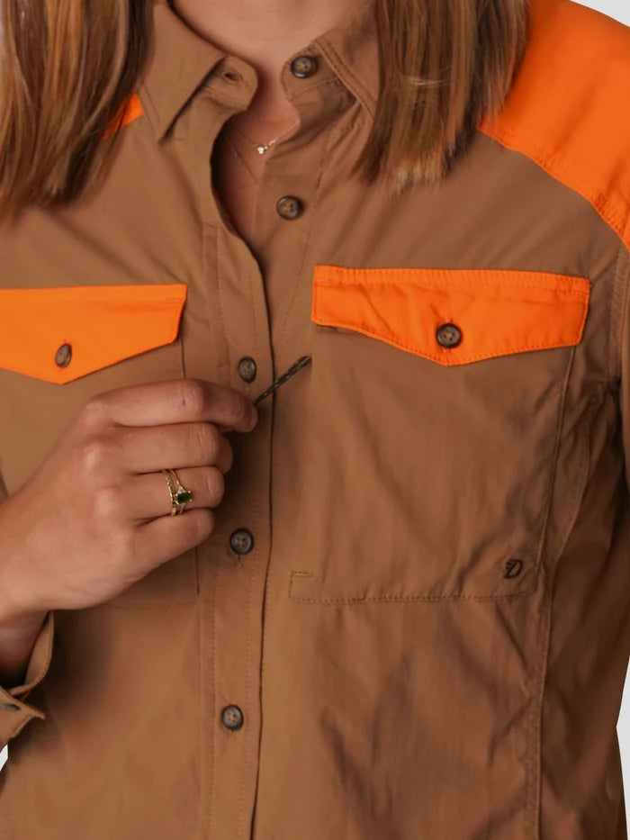 Women's Lightweight Hunting Shirt Long Sleeve - Upland