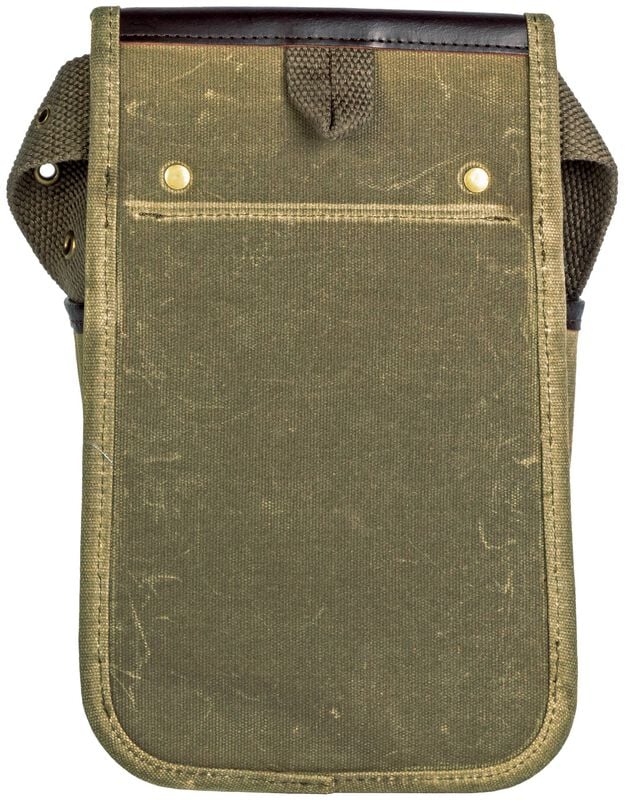 Premium Waxed Canvas Shell Pouch