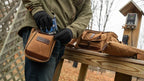 Premium Waxed Canvas Shell Pouch