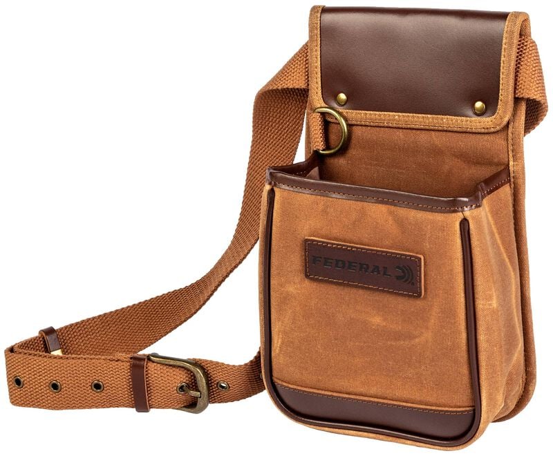 Premium Waxed Canvas Shell Pouch