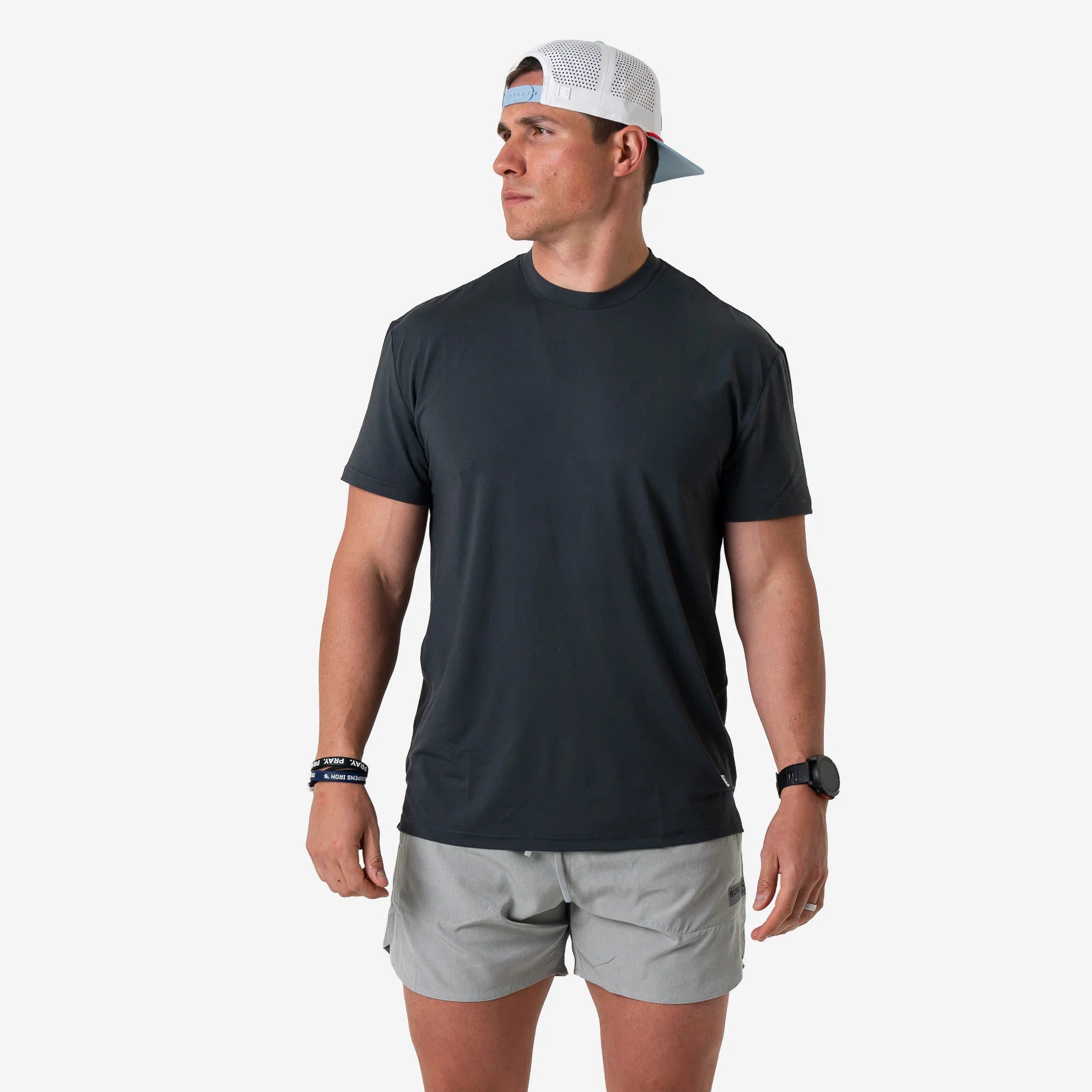 Burlebo Go To Tee - Gun Metal Grey