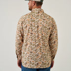 Burlebo- Long Sleeve Performance Western Shirt - Venado Camo