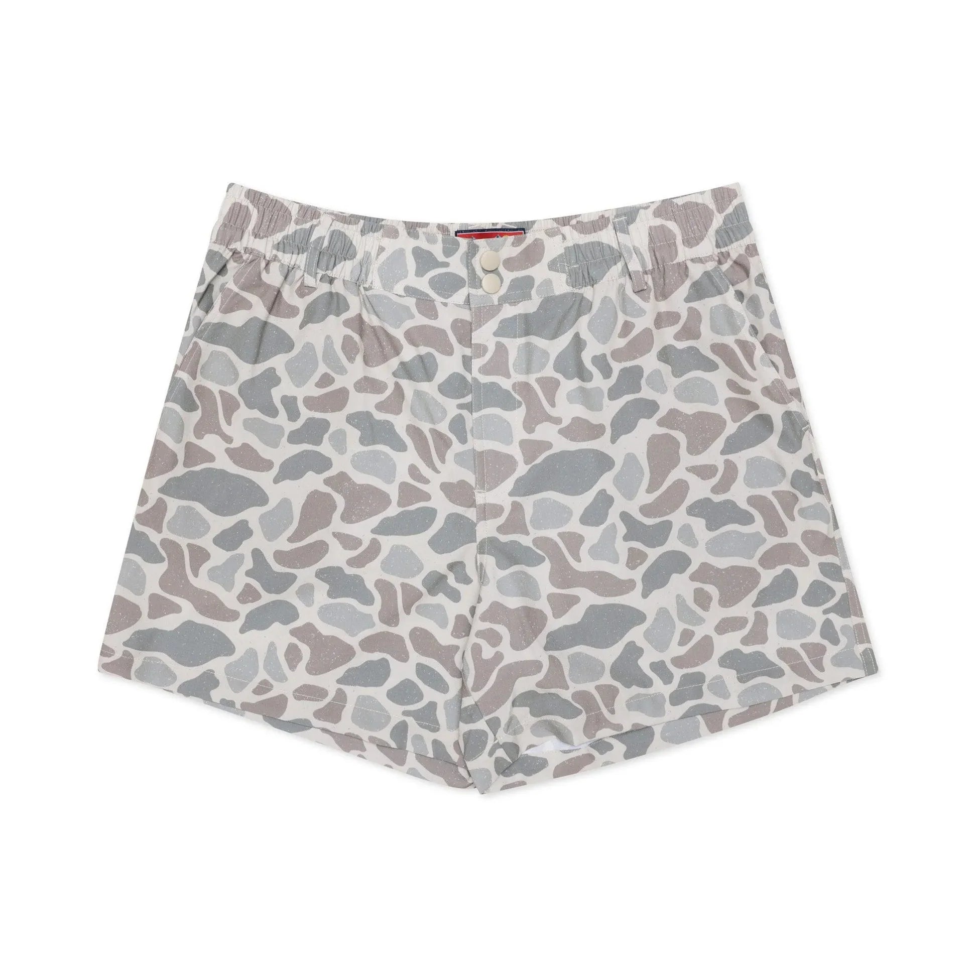 Burlebo Everyday Short - Classic Deer Camo - Grey Pocket