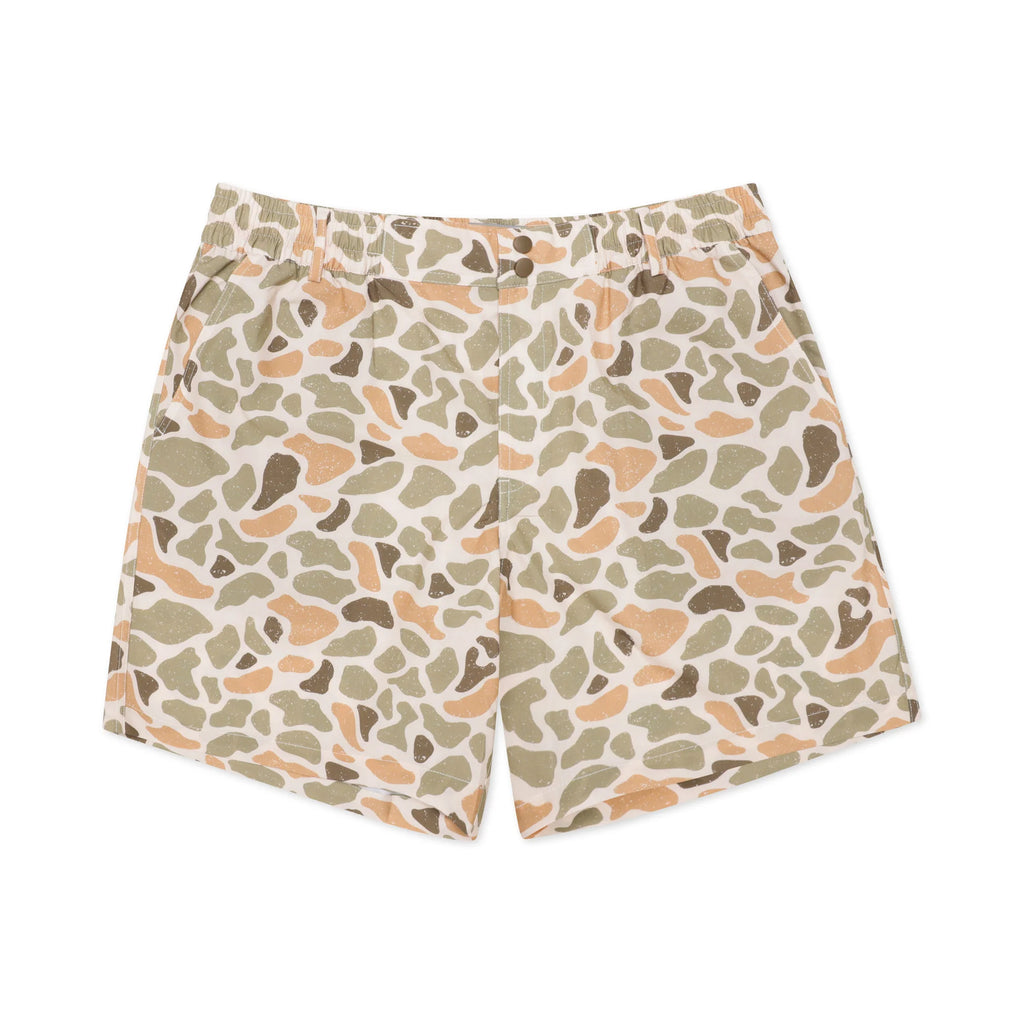 Burlebo Everyday Short - Venado Camo - Brown Pocket 7"