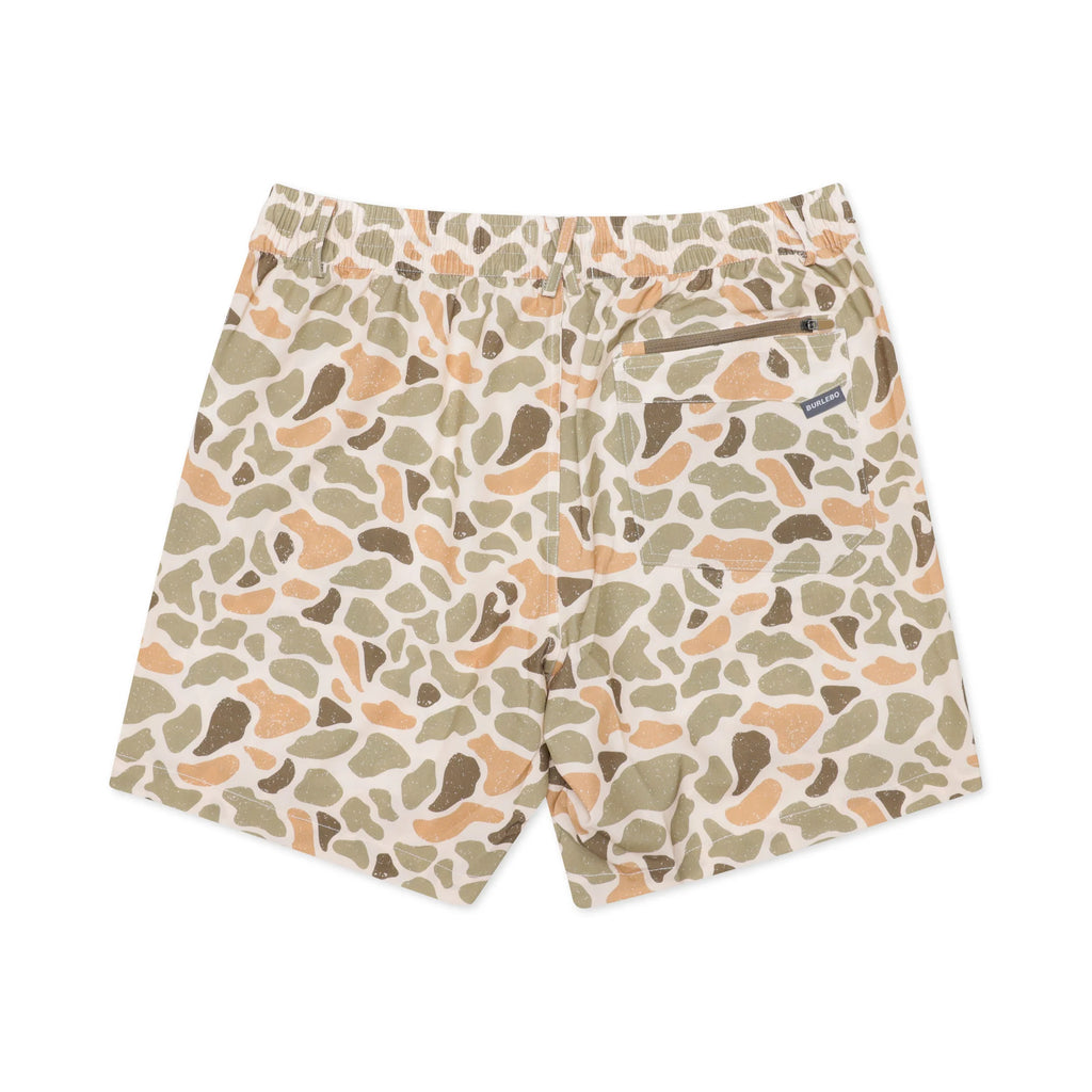 Burlebo Everyday Short - Venado Camo - Brown Pocket 7"