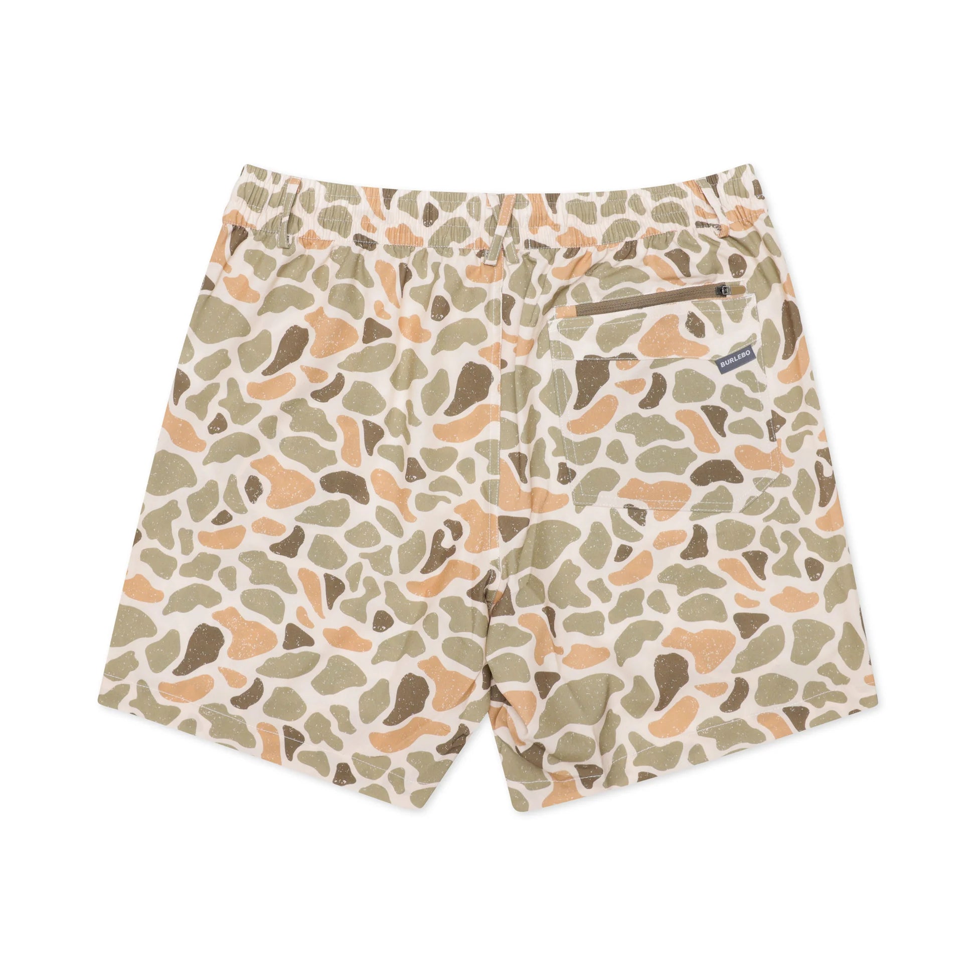 Burlebo Everyday Short - Venado Camo - Brown Pocket 7"