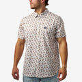 Burlebo Performance Button Up - Mallards Flying In