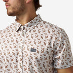 Burlebo Performance Button Up - Mallards Flying In