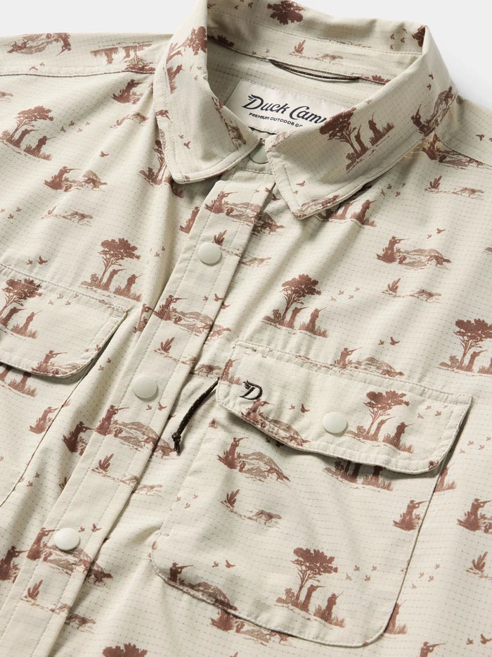 Men's Cast & Blast Perforated Shirt - Long Sleeve