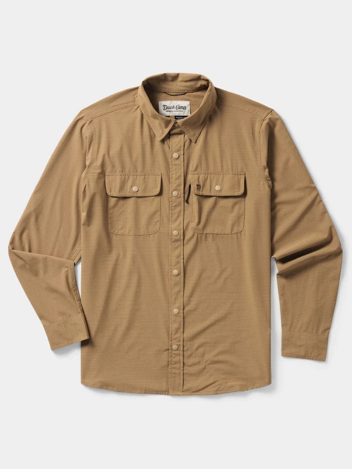Men's Cast & Blast Perforated Shirt - Long Sleeve