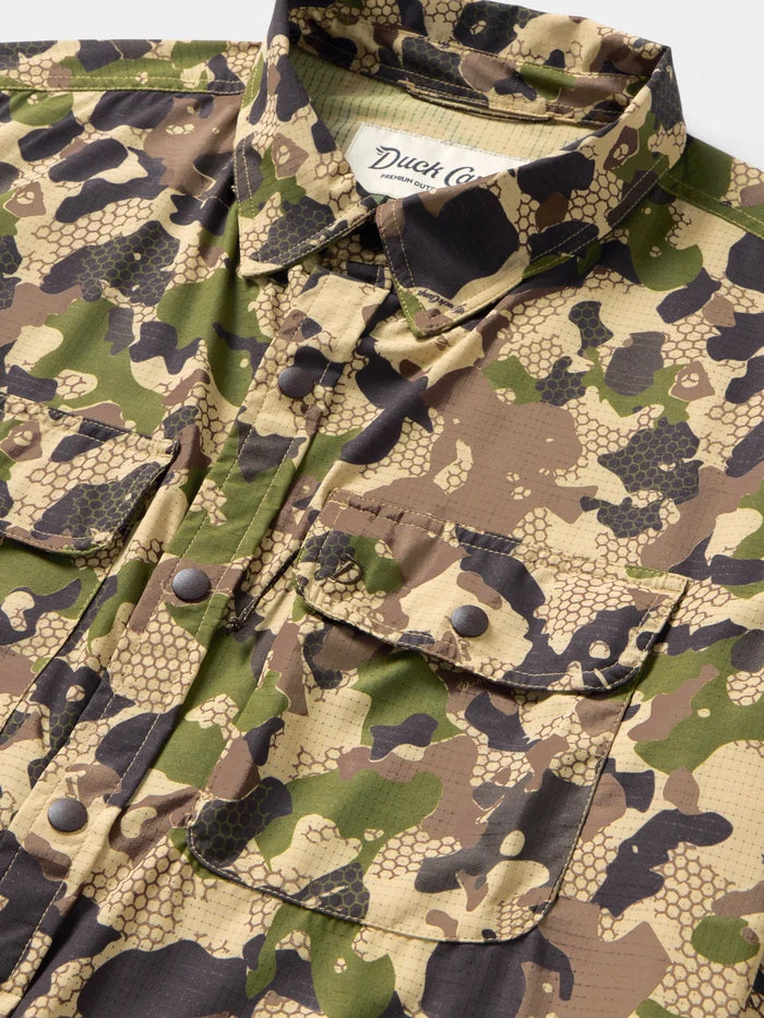 Men's Cast & Blast Perforated Shirt - Long Sleeve