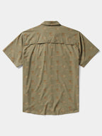 Men's Cast & Blast Perforated Shirt - Short Sleeve - Opening Day Sagebrush
