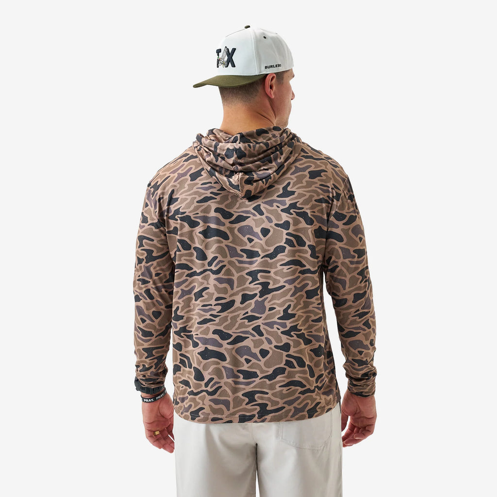 Burlebo Performance Hoodie - Gauge Camo