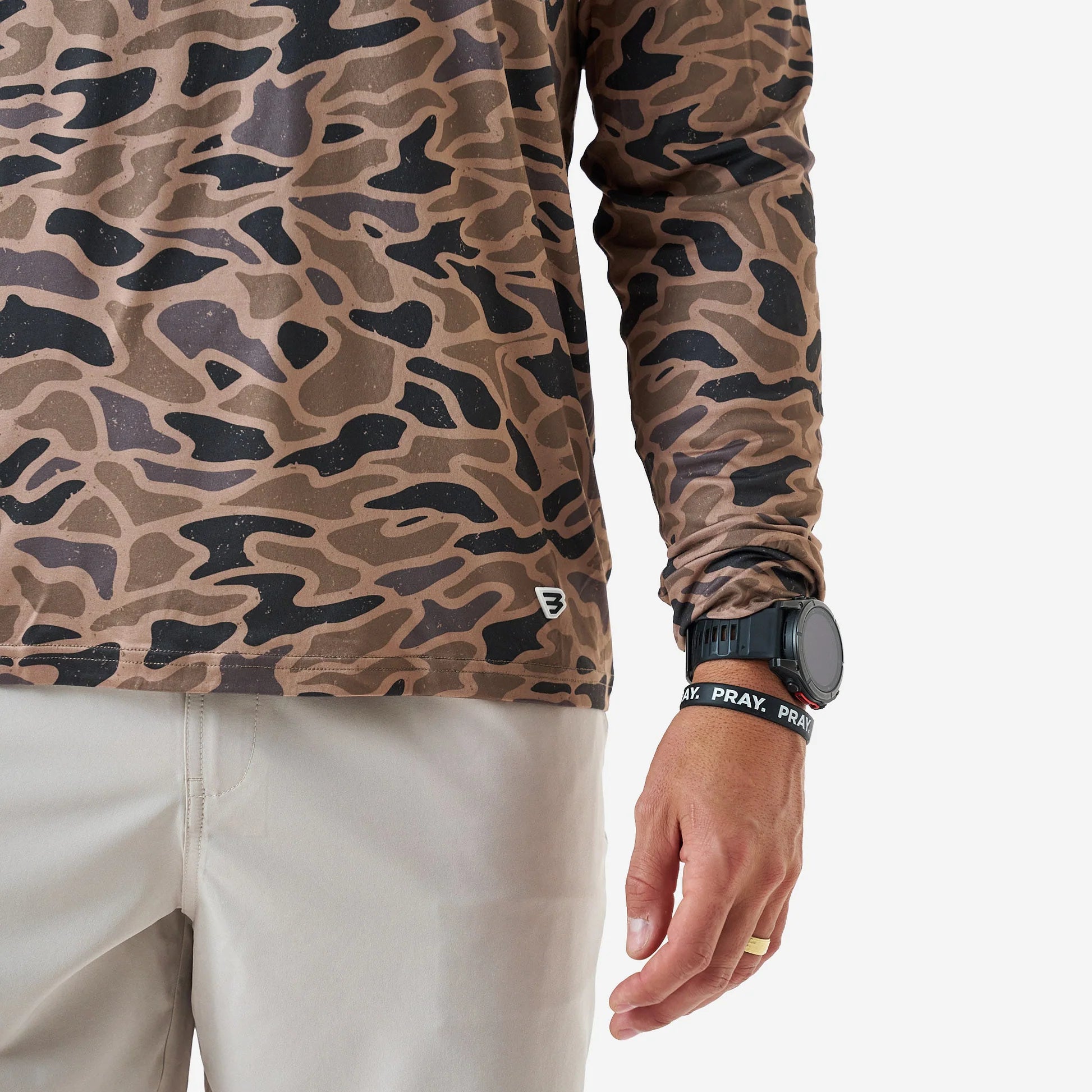Burlebo Performance Hoodie - Gauge Camo