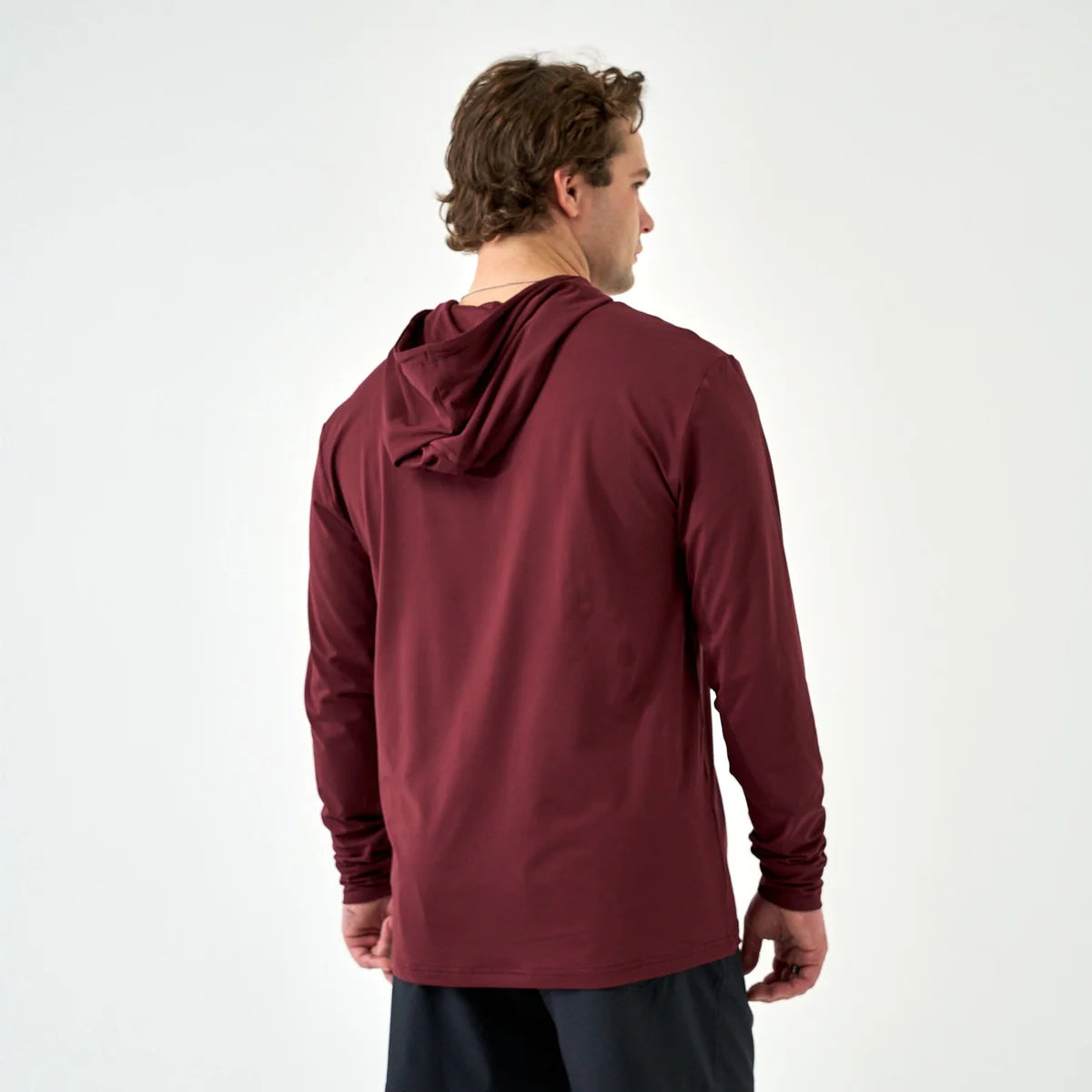 Burlebo Performance Hoodie -Maroon