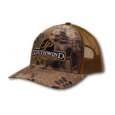 SOUTHWIND KRYPTEK  112 TRUCKER HAT HUNTER BROWN