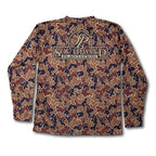 Southwind Brown Dog Camo Performance Dri-Fit Long Sleeve Shirt