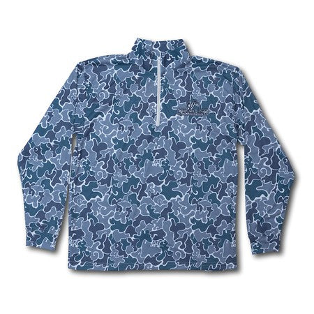 Southwind Grey Pointer Camo Quarter Zip