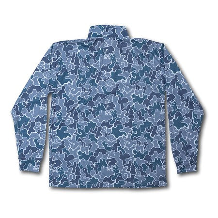 Southwind Grey Pointer Camo Quarter Zip