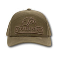 Southwind Waxed Canvas 7 Panel Hat- Olive