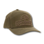Southwind Waxed Canvas 7 Panel Hat- Olive