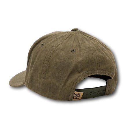 Southwind Waxed Canvas 7 Panel Hat- Olive