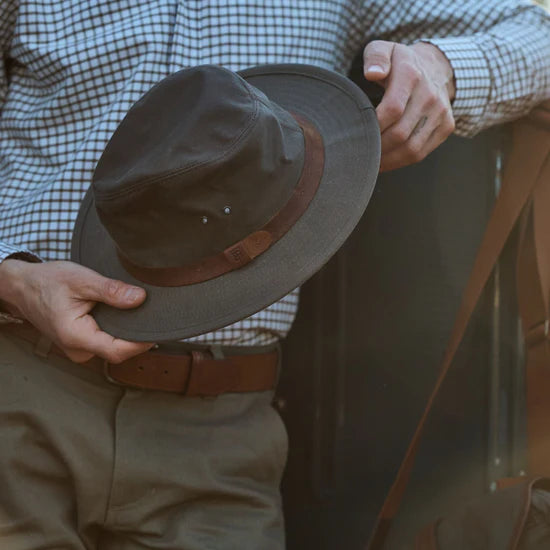 Tom Beckbe- Waxed Canvas Field Hat