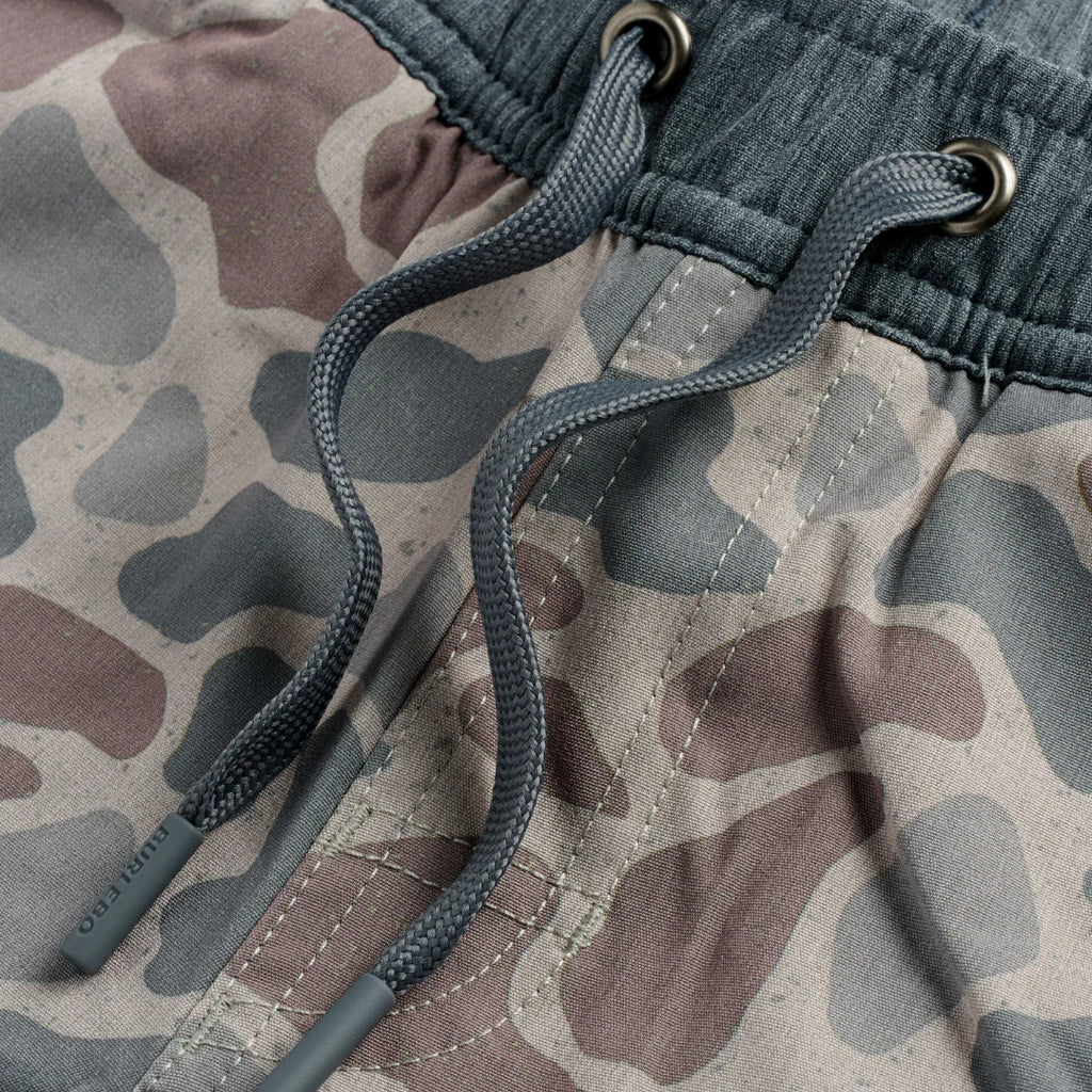 Burlebo Youth Athletic Short - Classic Deer Camo