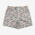 Burlebo Youth Everyday Short - Classic Deer Camo - Grey Pocket