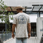 Burlebo Men's Vintage Washed Tee - God's Glory - Classic Deer Camo