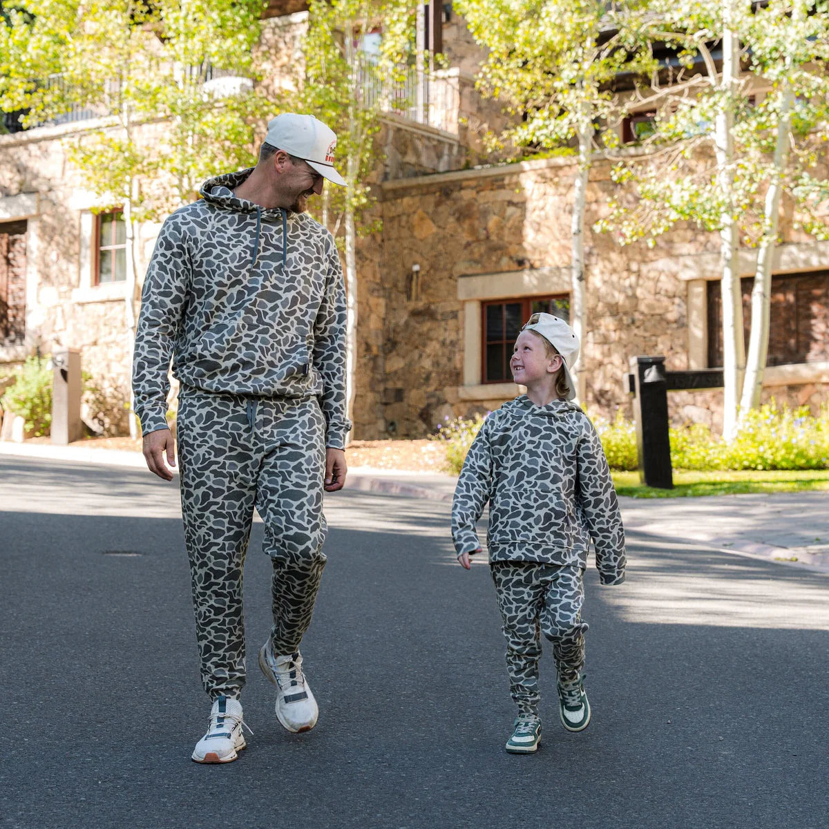 BURLEBO FLEECE JOGGER- GAUGE & CLASSIC DEER CAMO