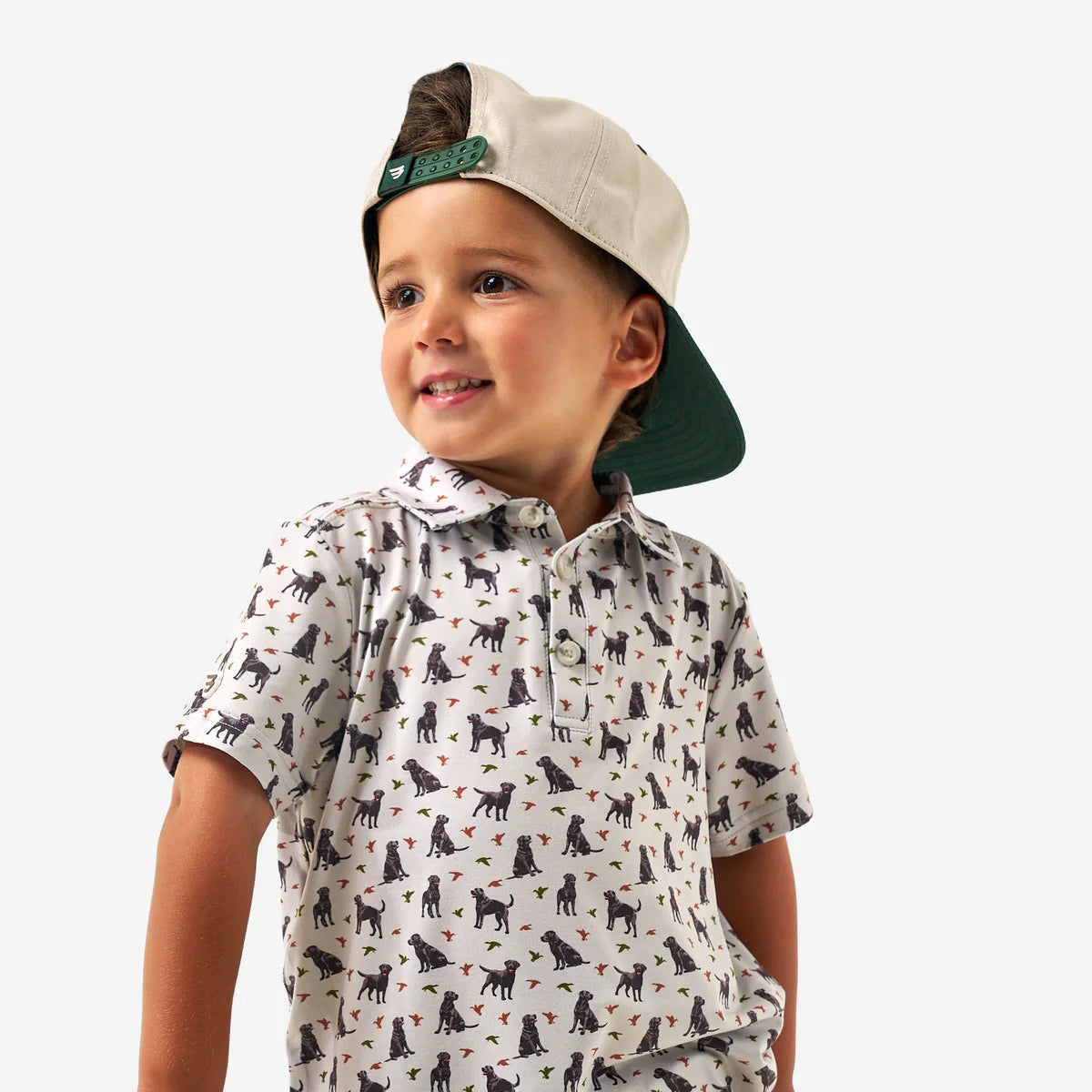 BURLEBO - DUCKS AND DOGS PERFORMANCE POLO