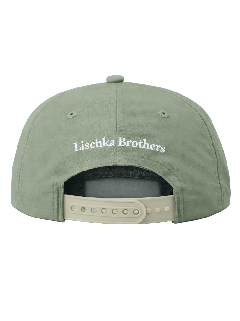 Lischka Brothers - Flying Mallard Duck Rope Cap, Olive Green